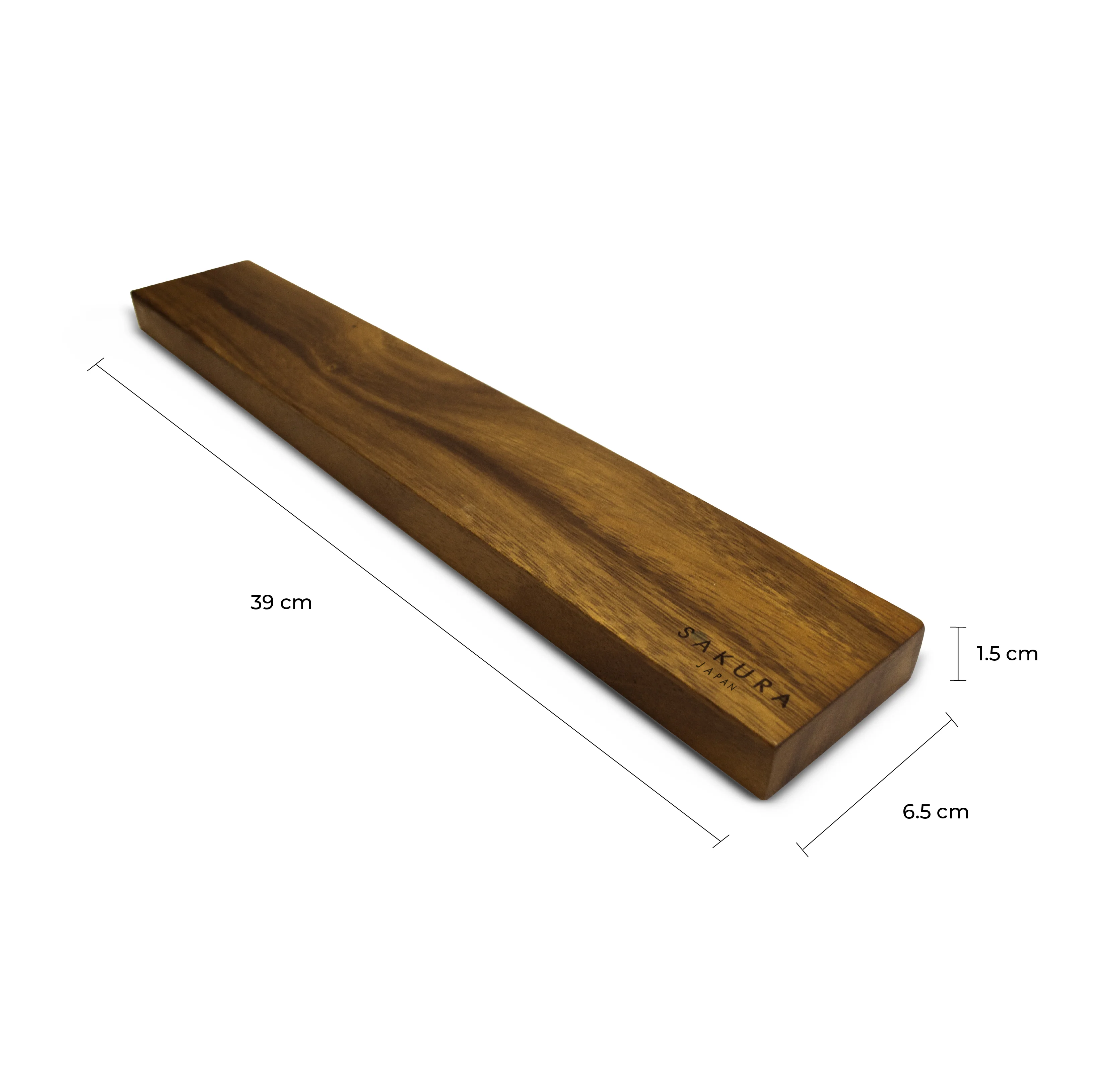 Barra Magnética Imantada De Acacia P/ Cuchillos - Sakura Edge Collection - Image 3