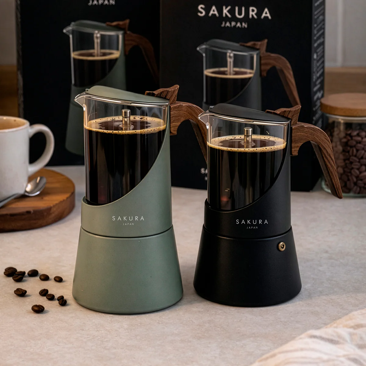 Cafetera Moka Sakura Nordik - Image 2