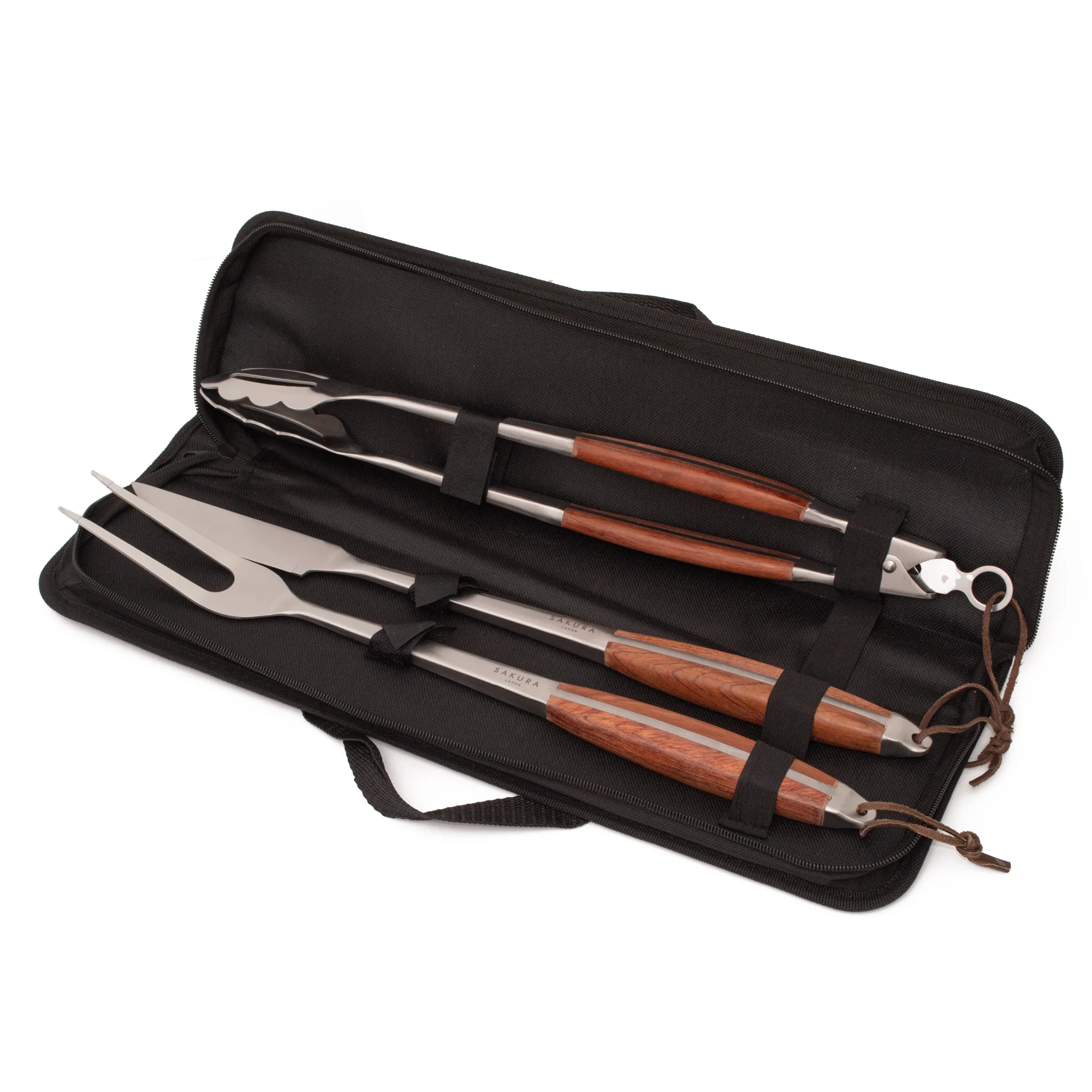 Sakura Grill Master Set - Kit Parrillero De Asado Sakura 3 Piezas + Funda - Image 5