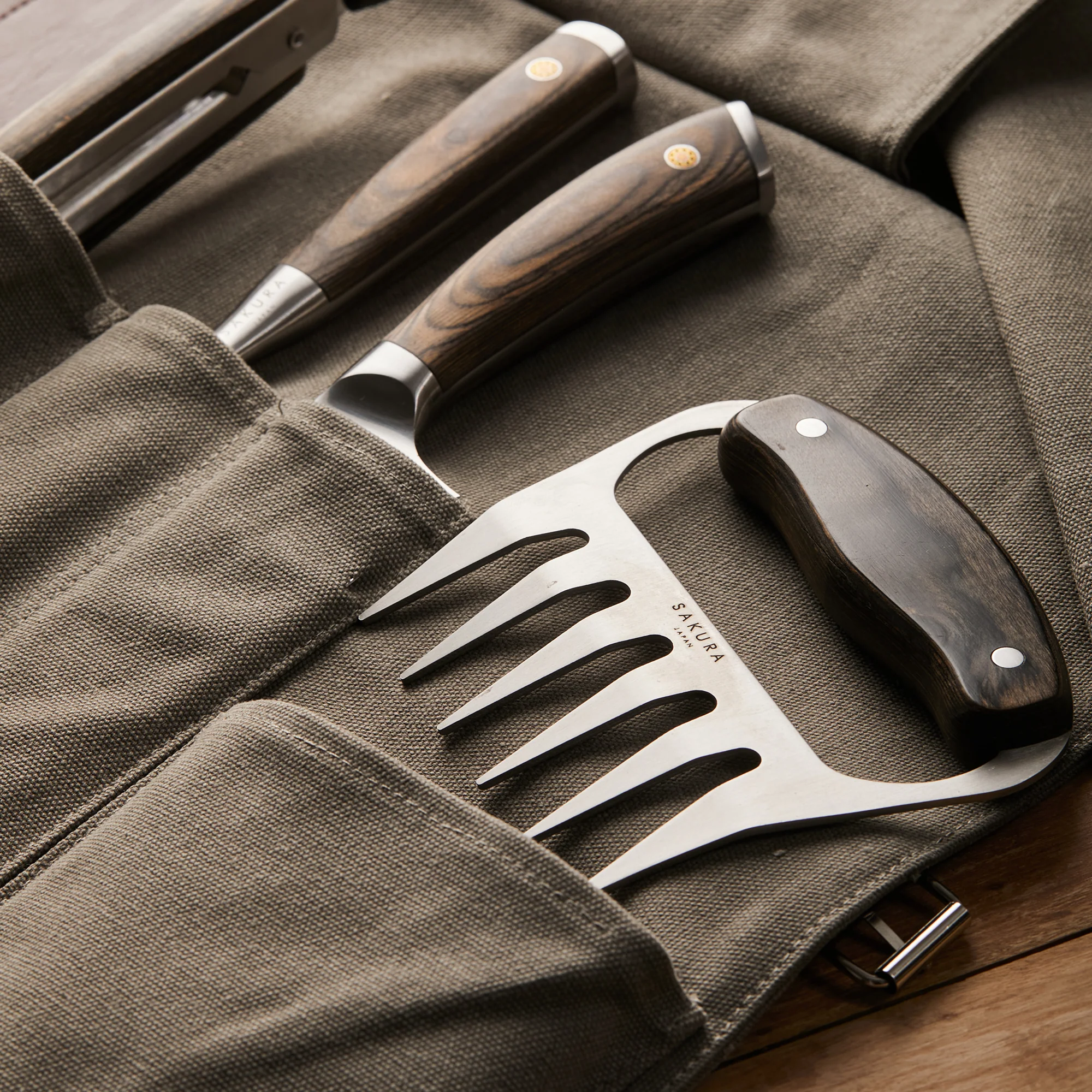 Sakura Grill Supreme Set - Kit Parrillero De Asado Sakura 4 Piezas + Funda - Image 3
