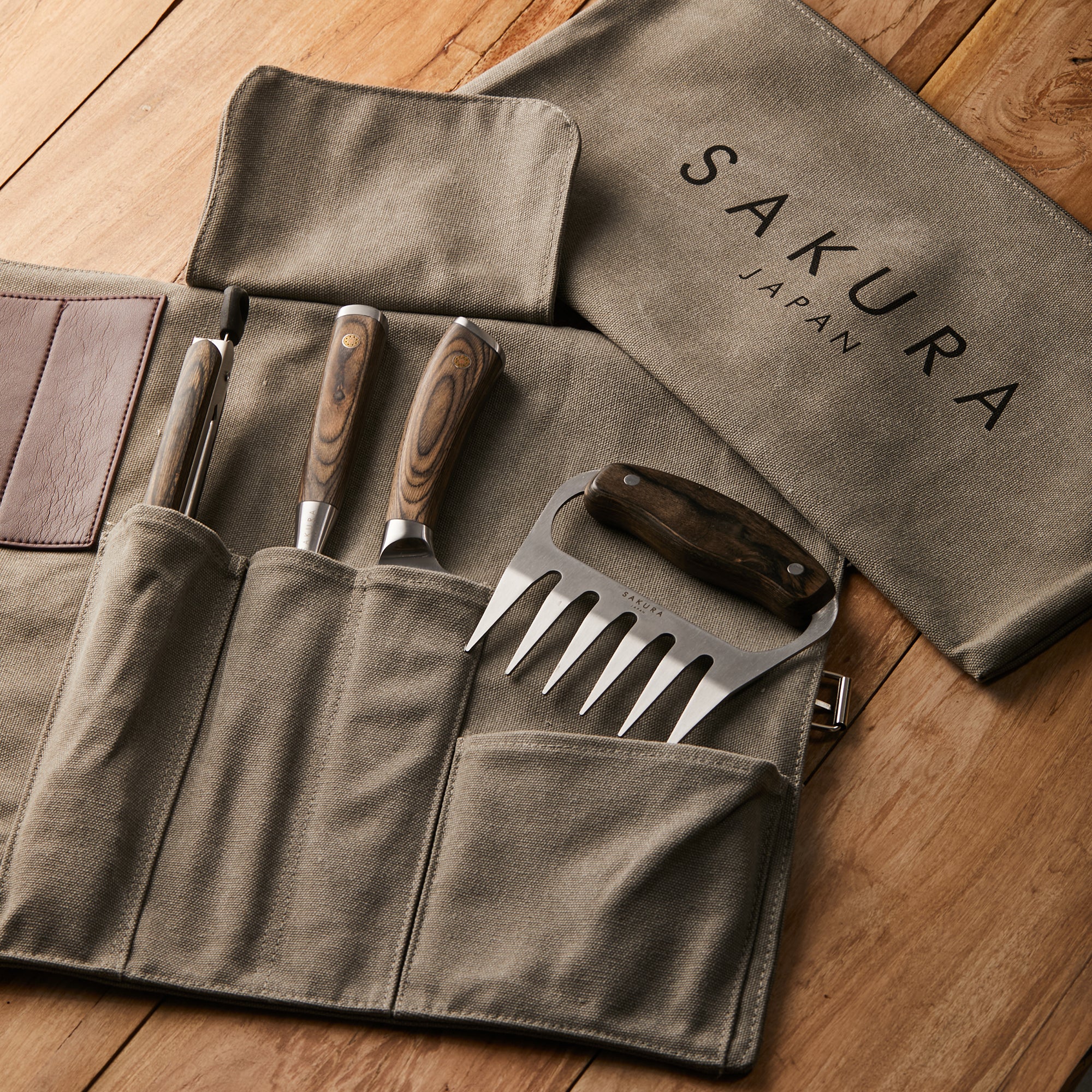 Sakura Grill Supreme Set - Kit Parrillero De Asado Sakura 4 Piezas + Funda - Image 4