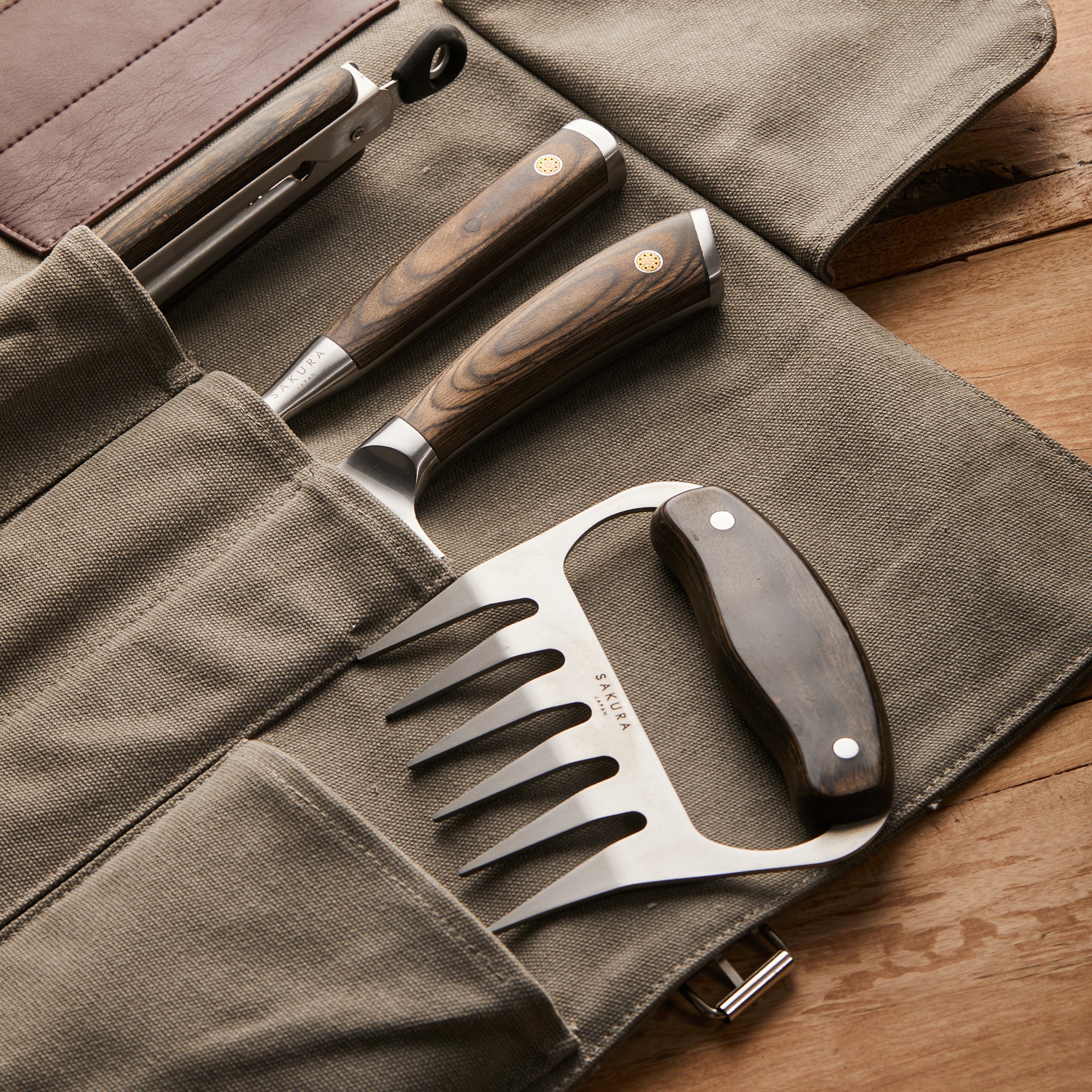 Sakura Grill Supreme Set - Kit Parrillero De Asado Sakura 4 Piezas + Funda - Image 5