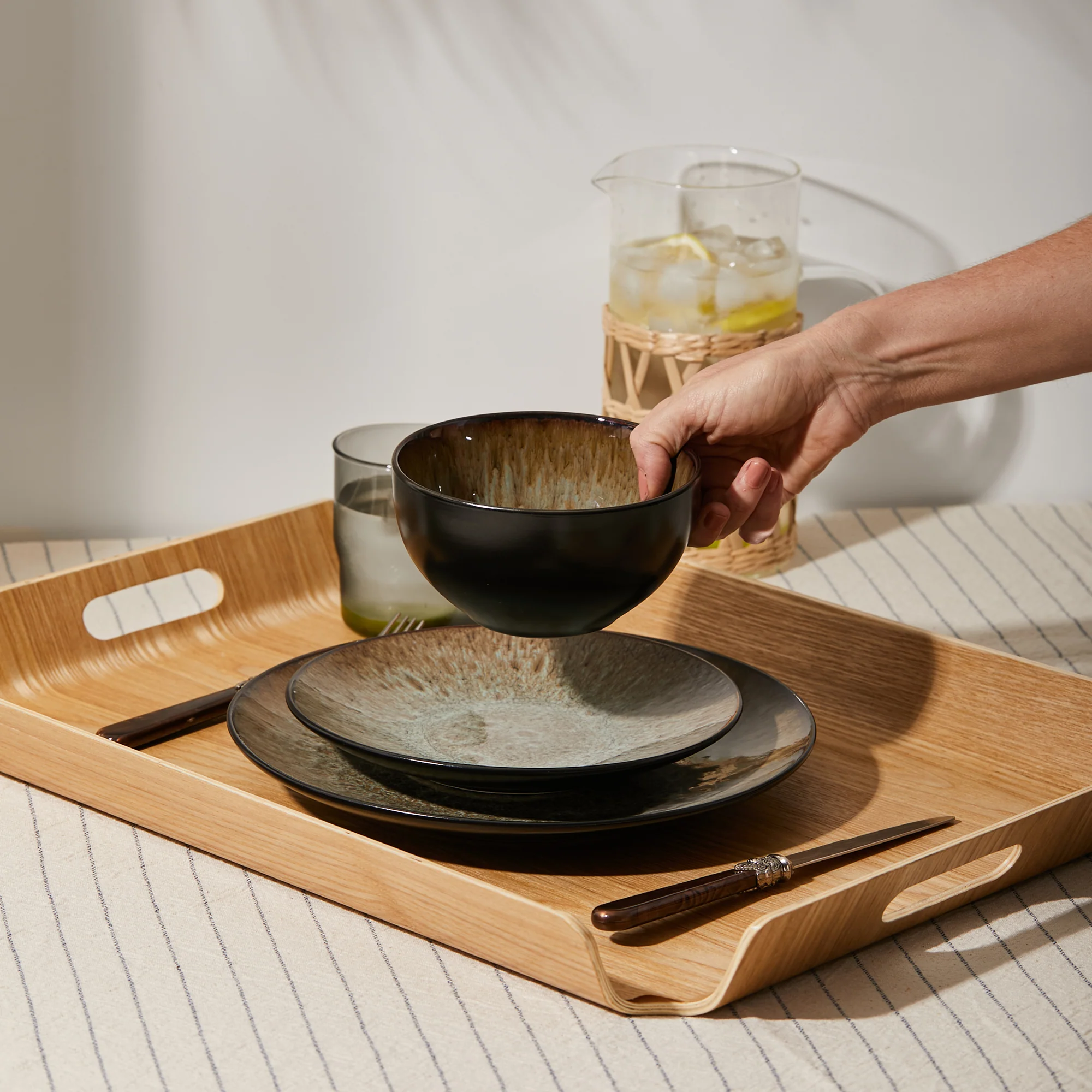 Set Vajilla Sakura Reactive Glaze - Image 9